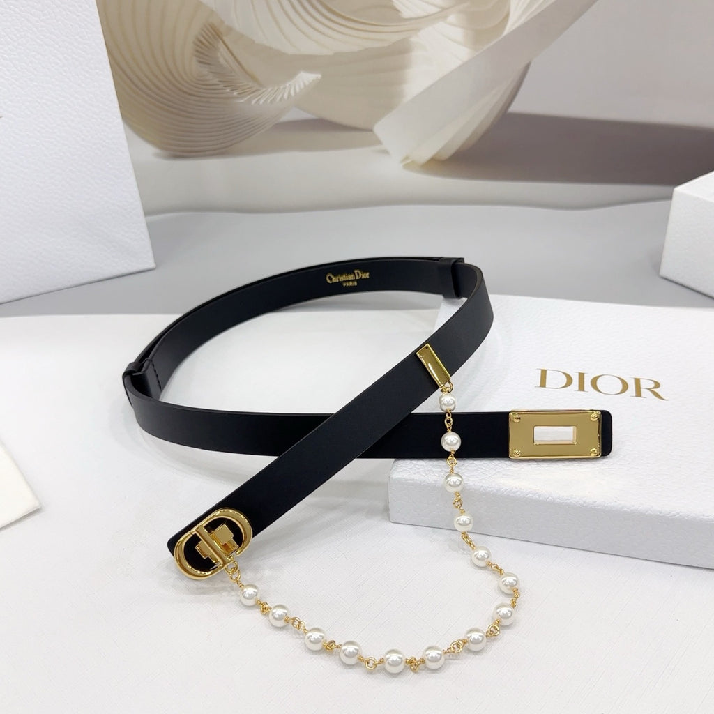 2.0 cm Reversible Calfskin Leather Belt