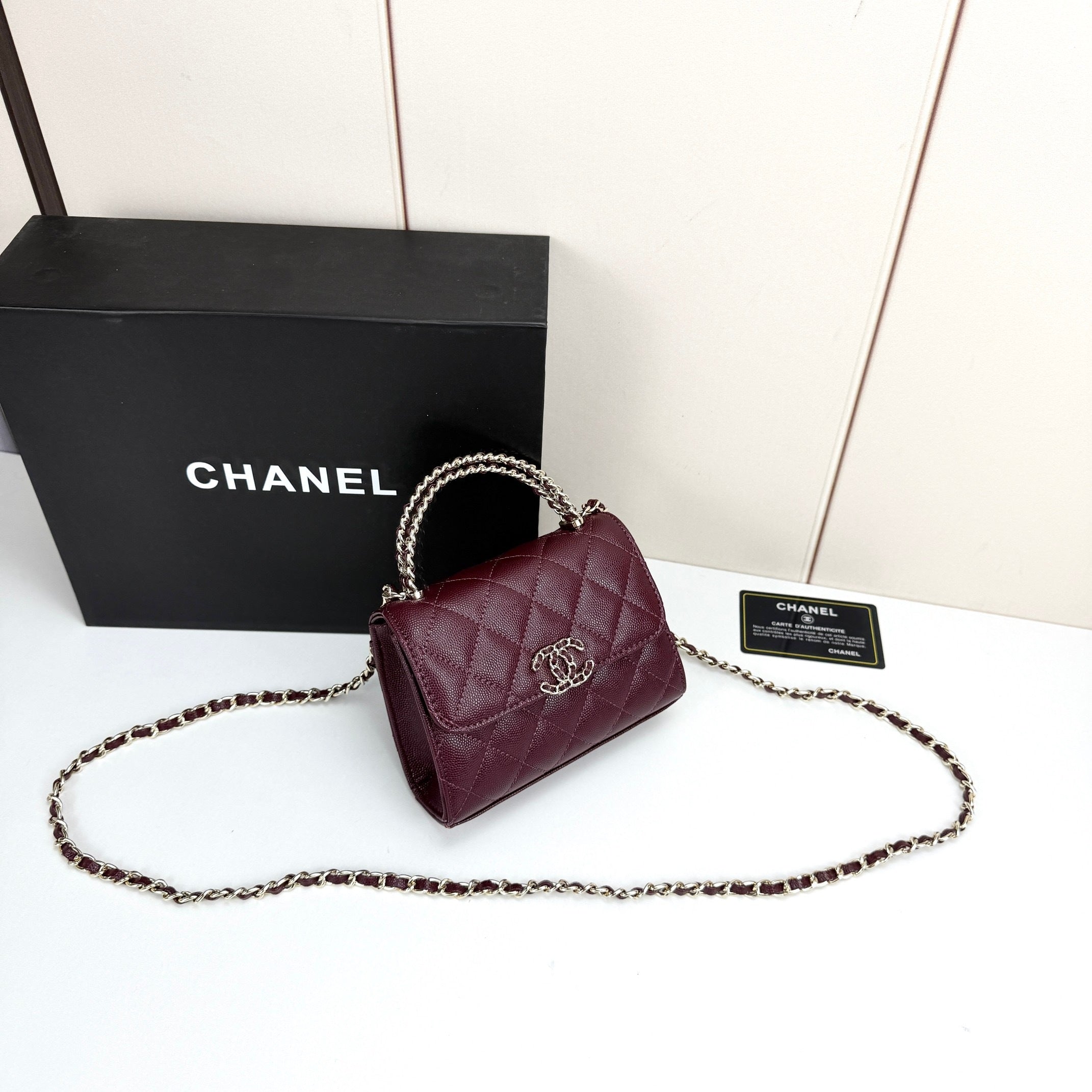 25S Vertical Mini Kelly-Style Bag