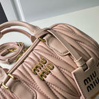 Mini Lambskin Ruched Shoulder Bag