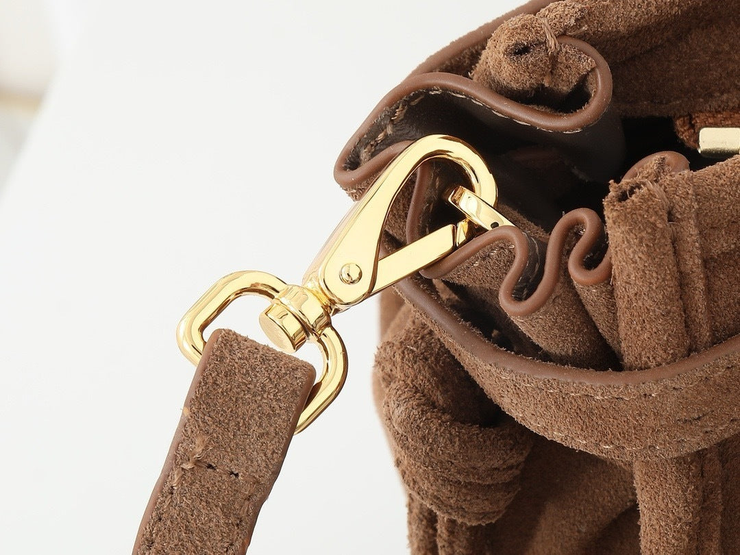 New Release P : 2024 LuxSoft Suede Small Handbag
