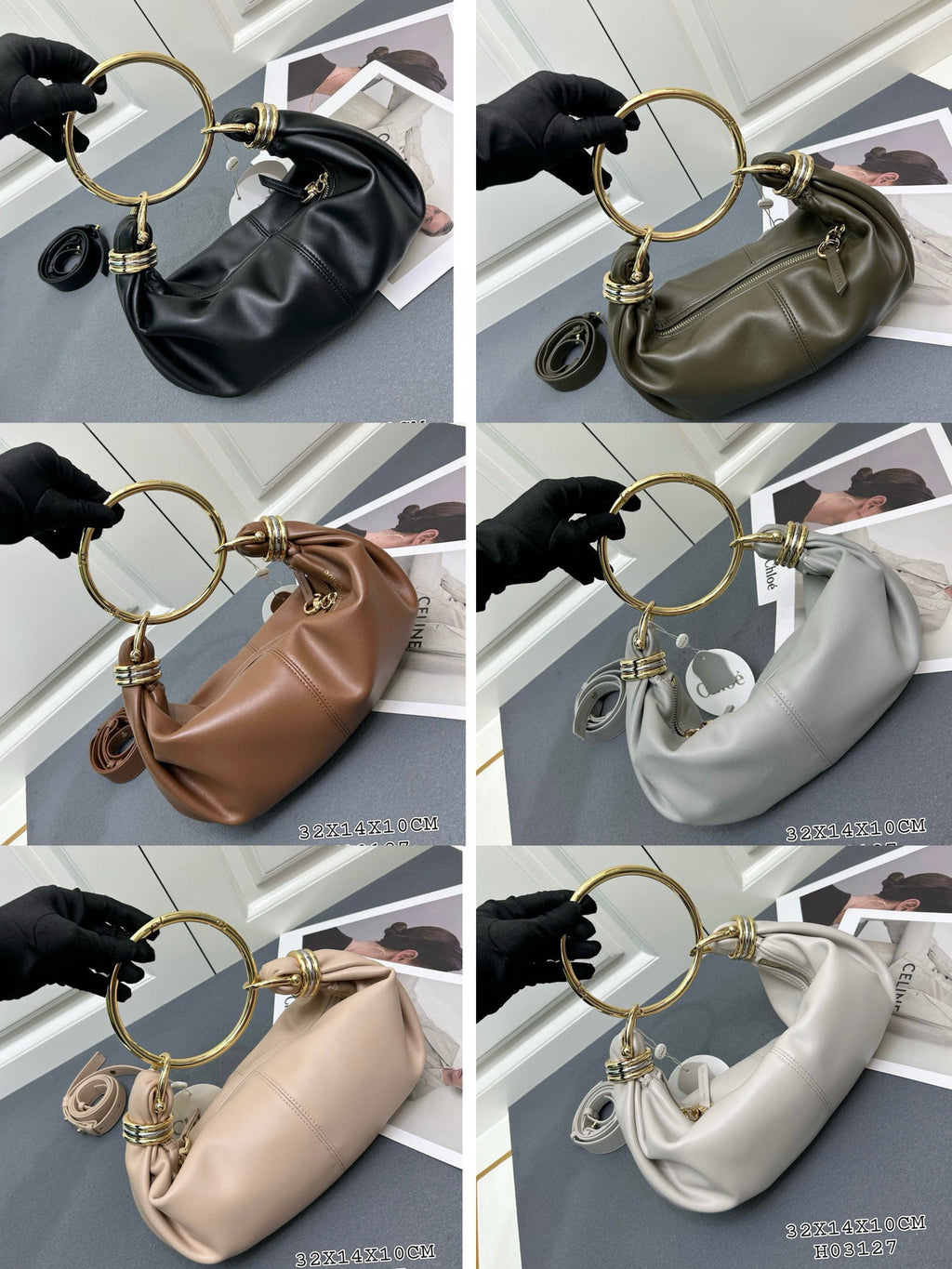 Crossbody & Shoulder Leather Bag