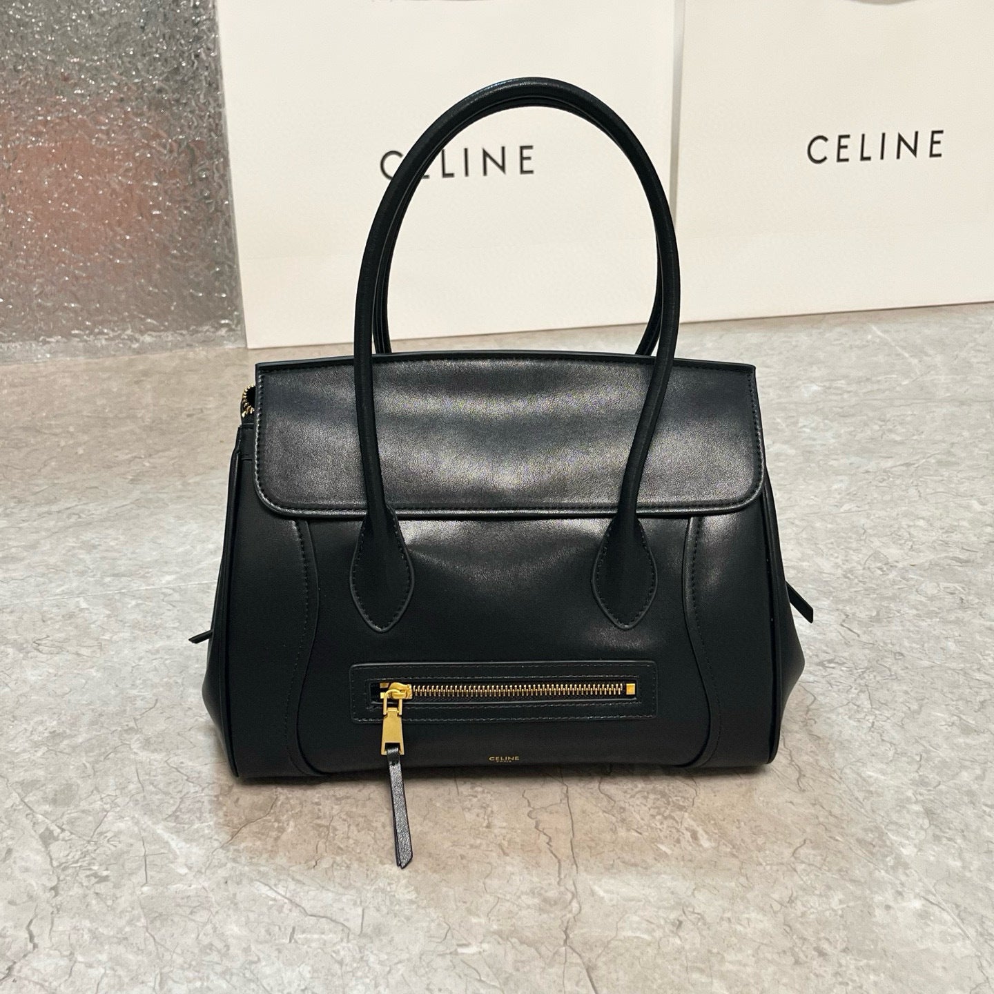 Calfskin & Suede “Smile” Tote Bag – Spring 2026 Edition