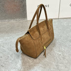 Structured Calfskin Tote Bag – Mini Size