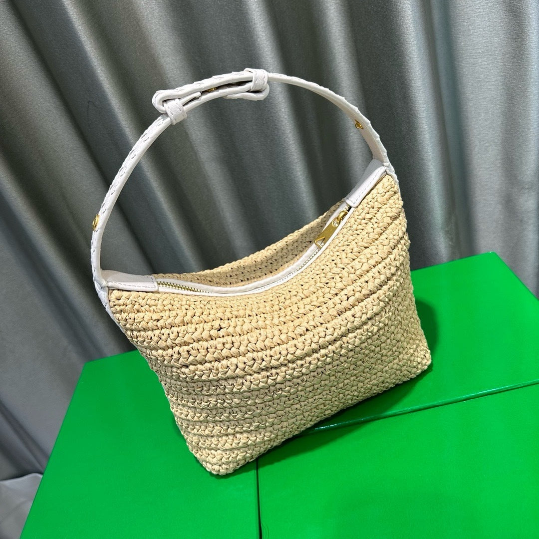 Mini “Leaf Weave” Shoulder Bag