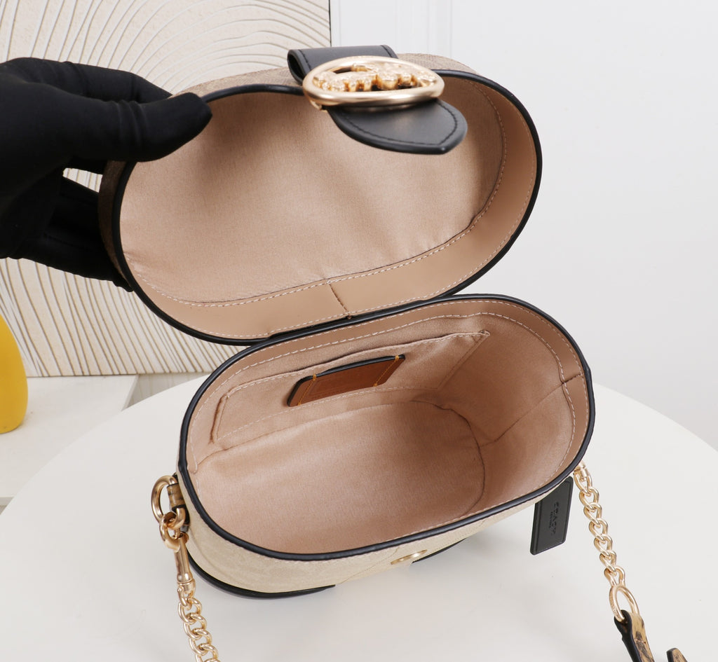 Top Handle Box Bag / Cosmetic Case