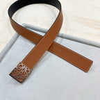 3.8 cm Reversible Calfskin Belt