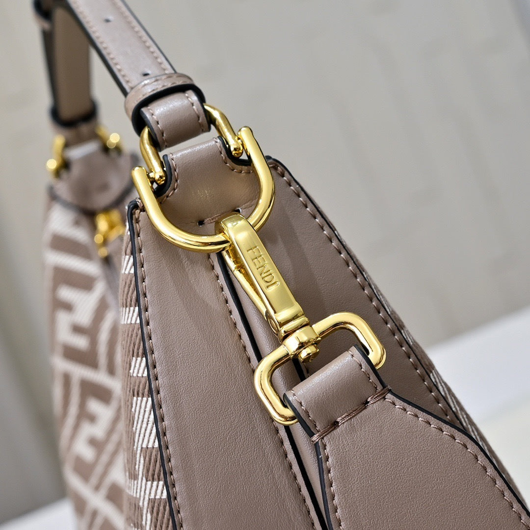Crescent Shoulder Bag with Strap