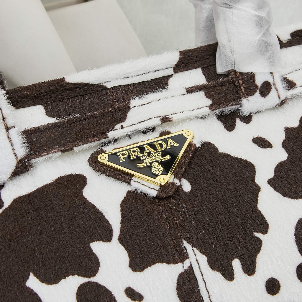 Cowprint Leather Handbag