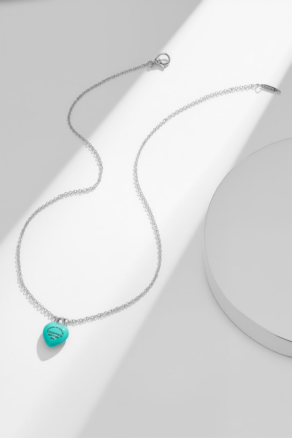 Necklace | Double Heart Tag Pendant