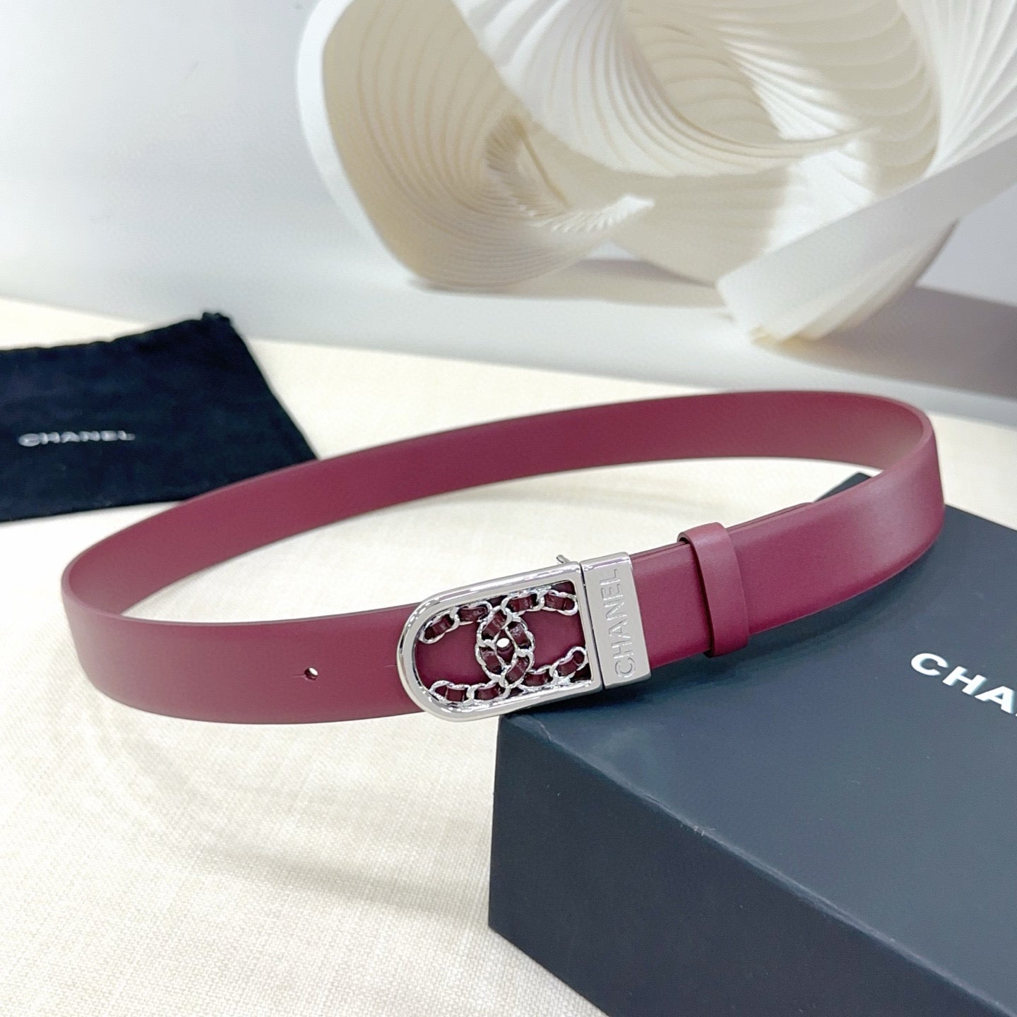 3.0 cm Reversible Leather Belt