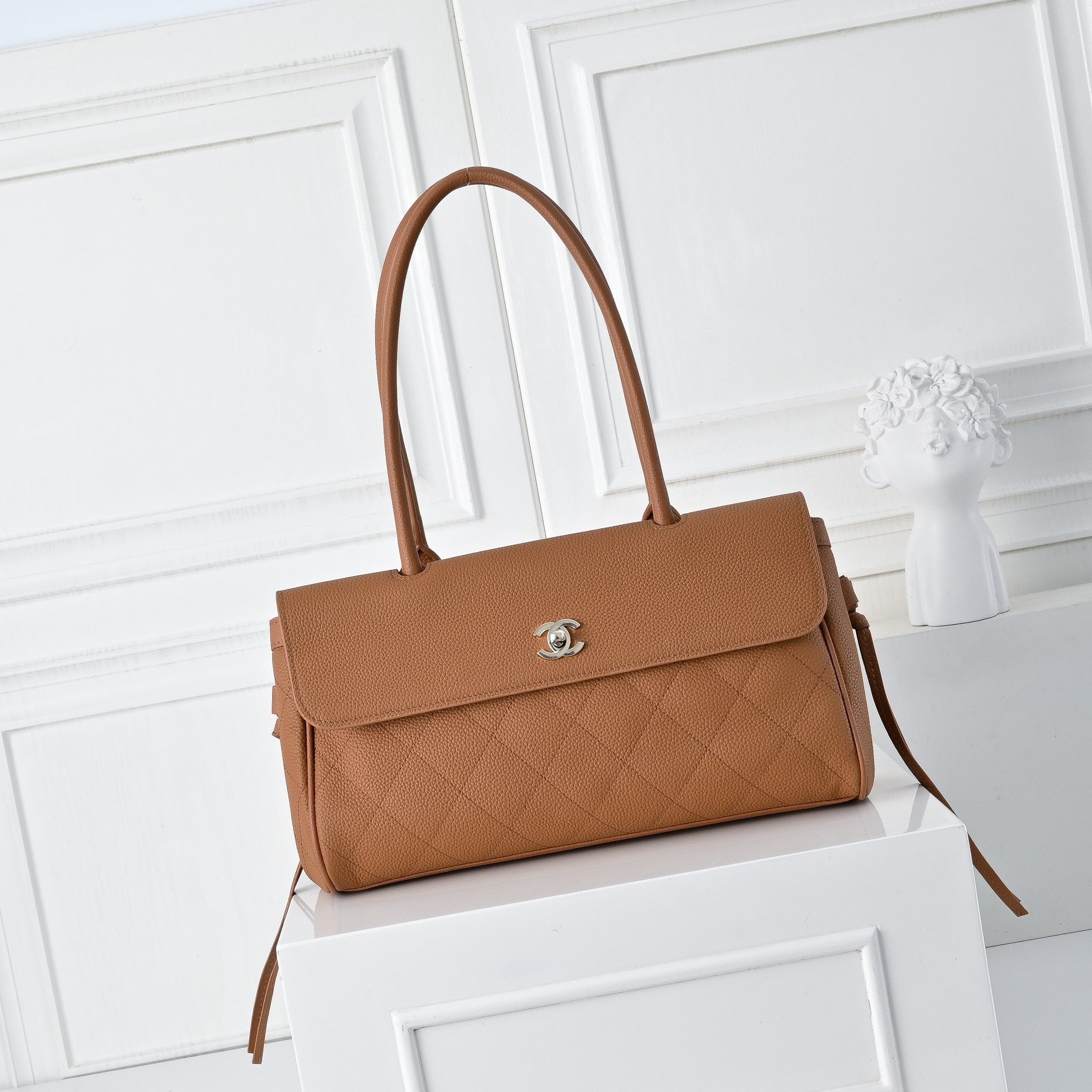 Tote Bag – Togo Leather Luxury Handbag