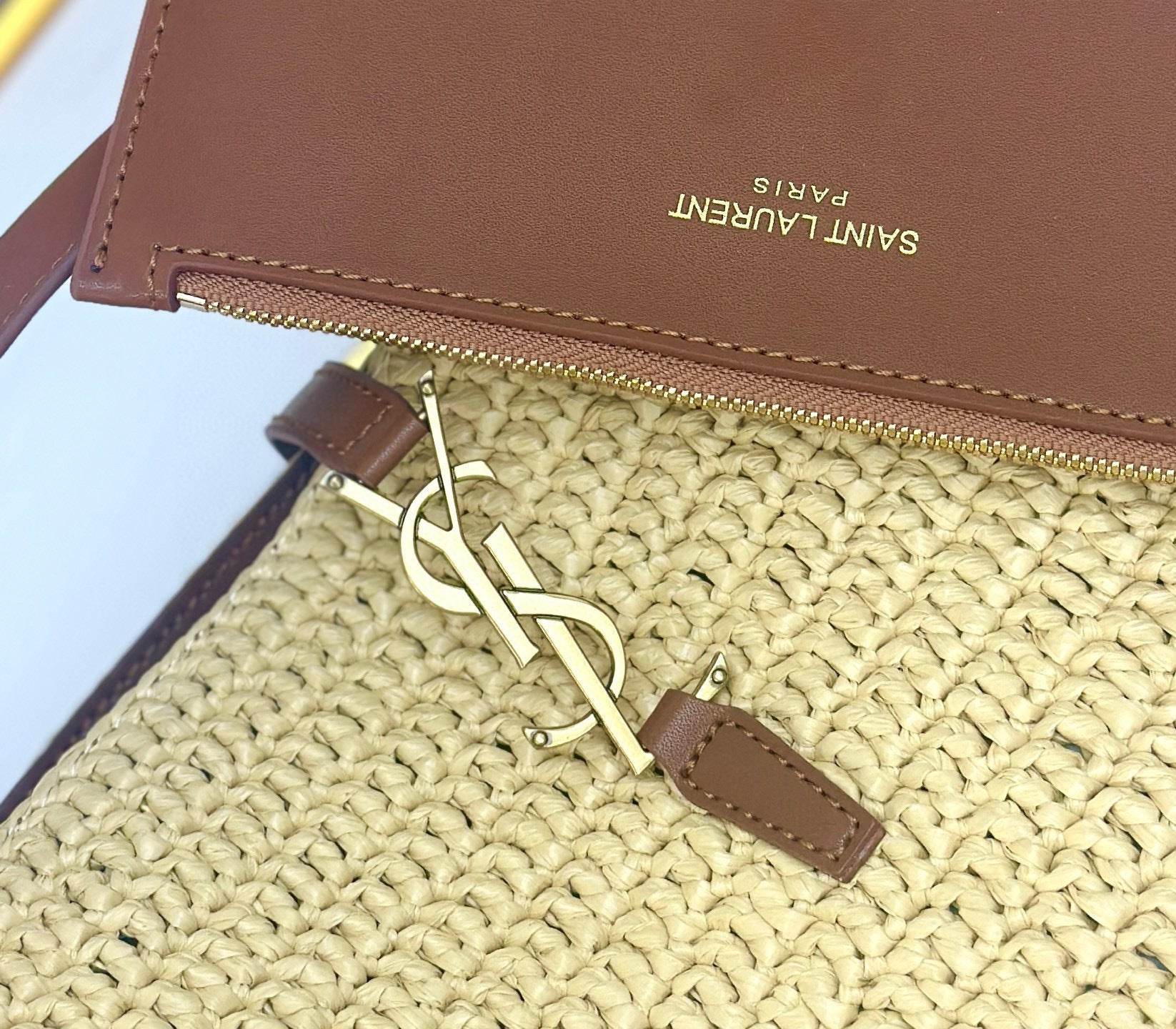 Summer Woven Bucket Bag