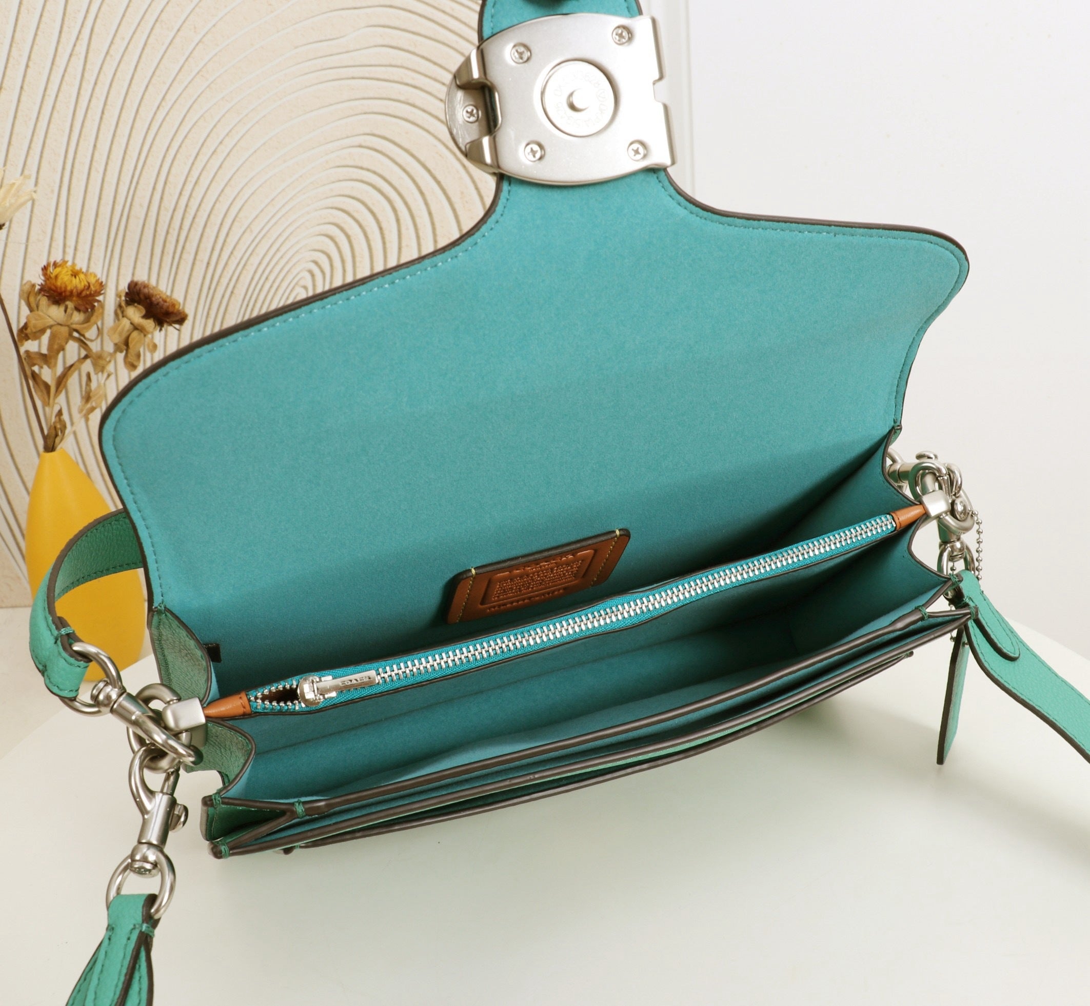 Double Flap Shoulder Bag