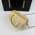 Raffia Bowling Bag | Woven Summer Shoulder Bag