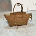Structured Calfskin Tote Bag – Mini Size