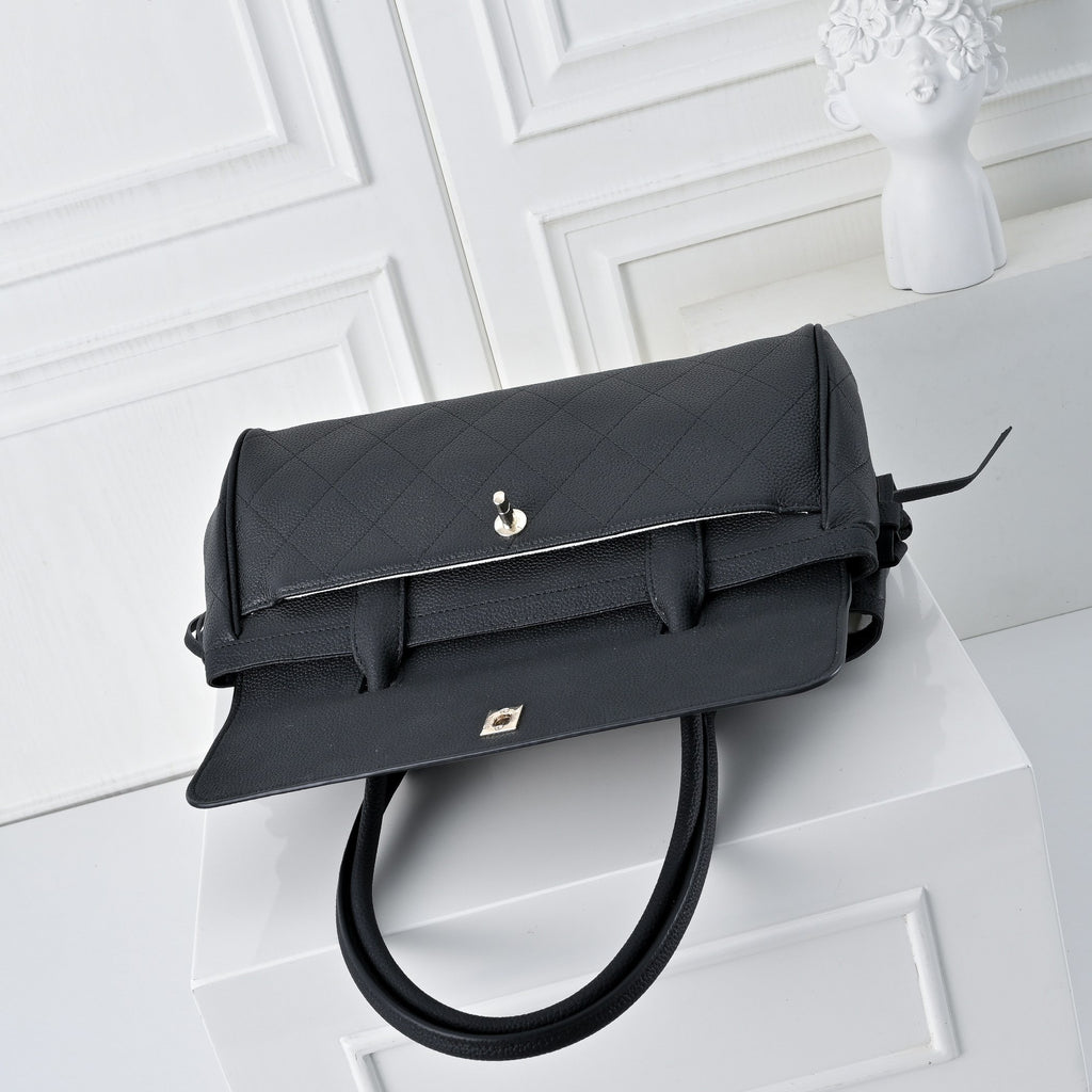 Tote Bag – Togo Leather Luxury Handbag