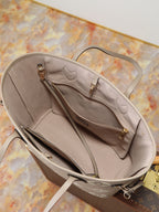 Neverfull Medium Handbag – Premium Monogram Empreinte Leather