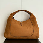 Maxi Suede Shoulder Bag : Large