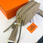 Full-Leather Camera Bag | Adjustable & Detachable Strap