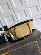 Hand-Woven Summer Basket Tote