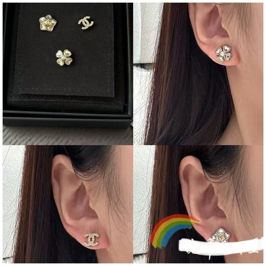 Three-Piece Stud Earring Set