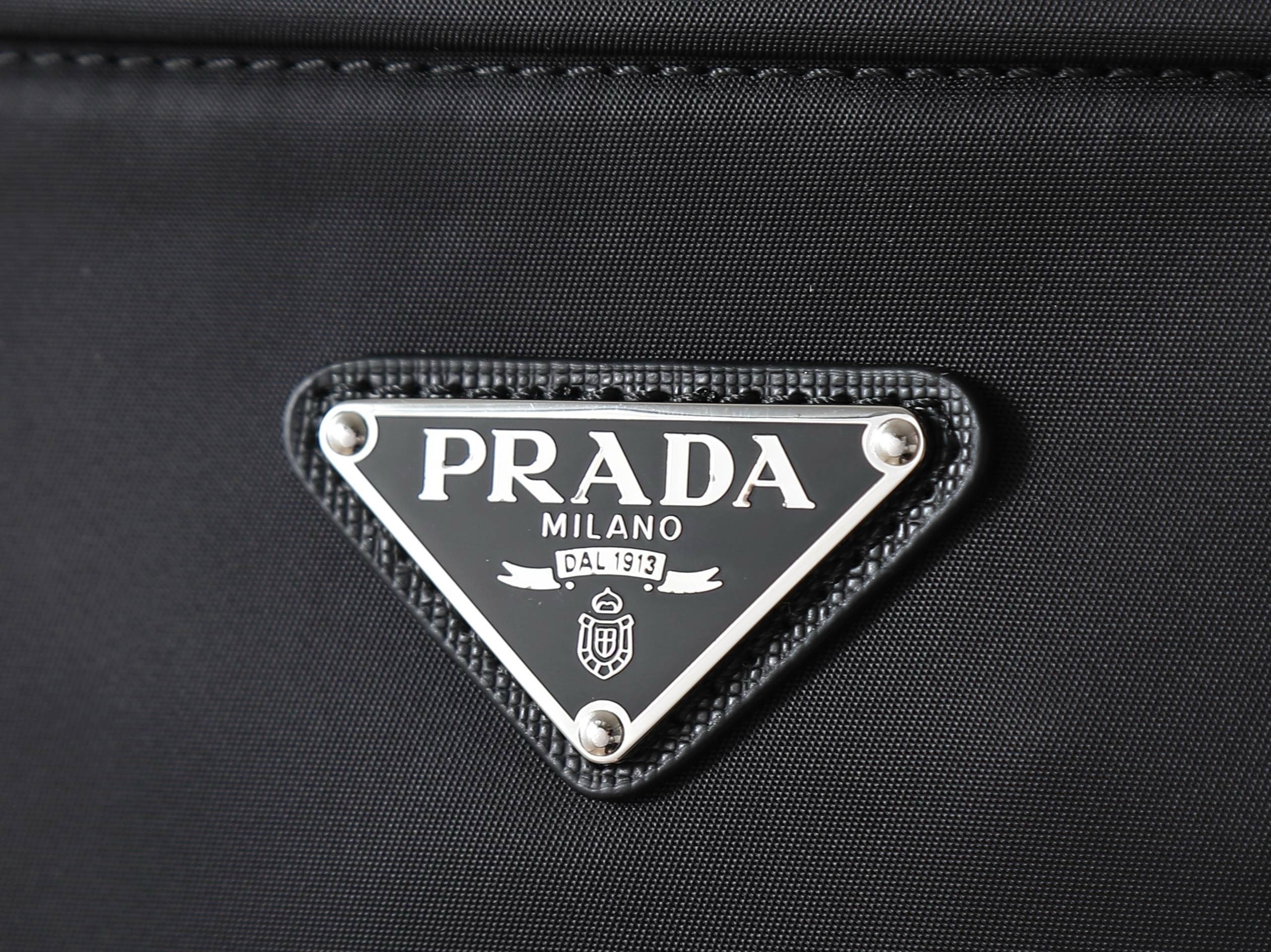 Saffiano Leather & Nylon Backpack