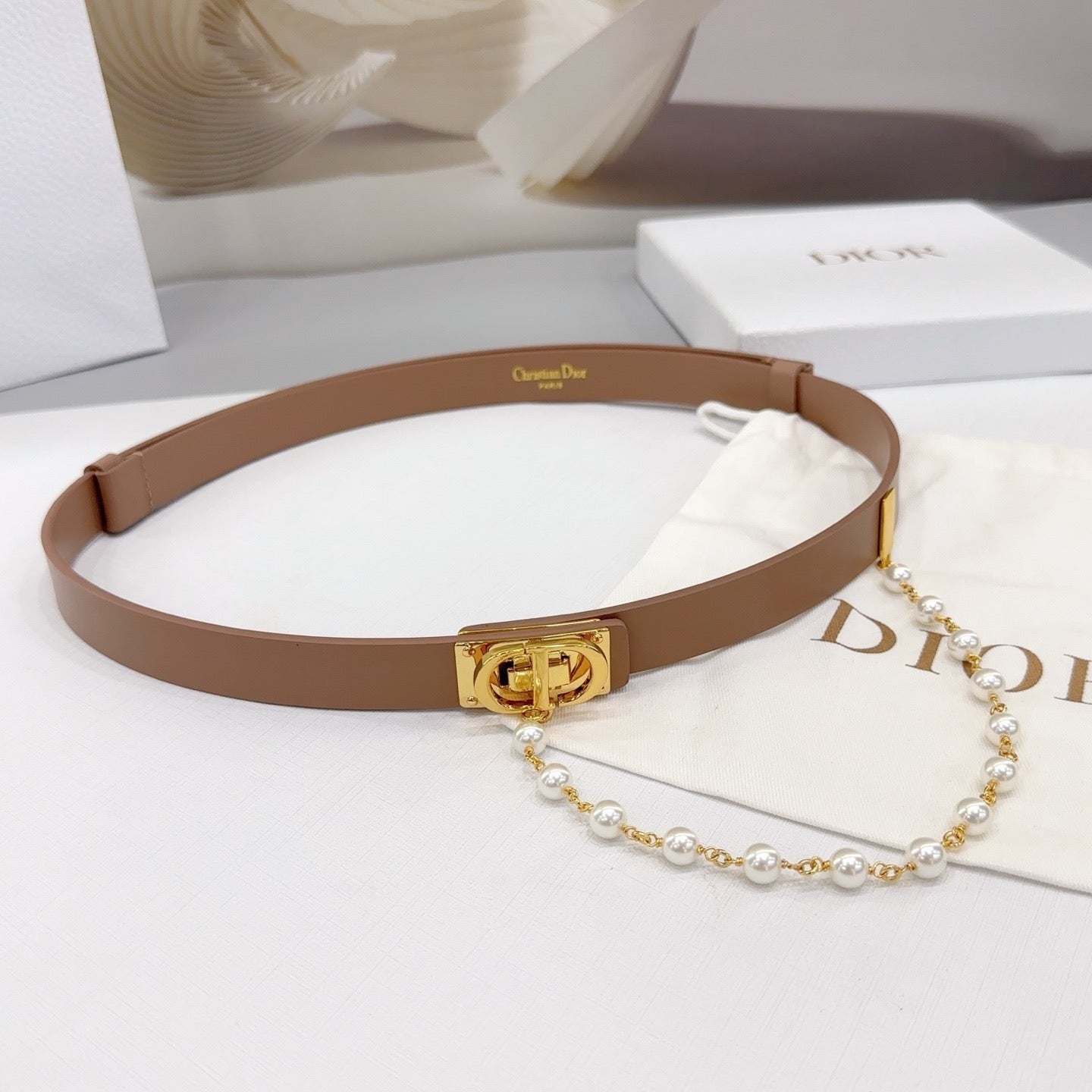 2.0 cm Reversible Calfskin Leather Belt