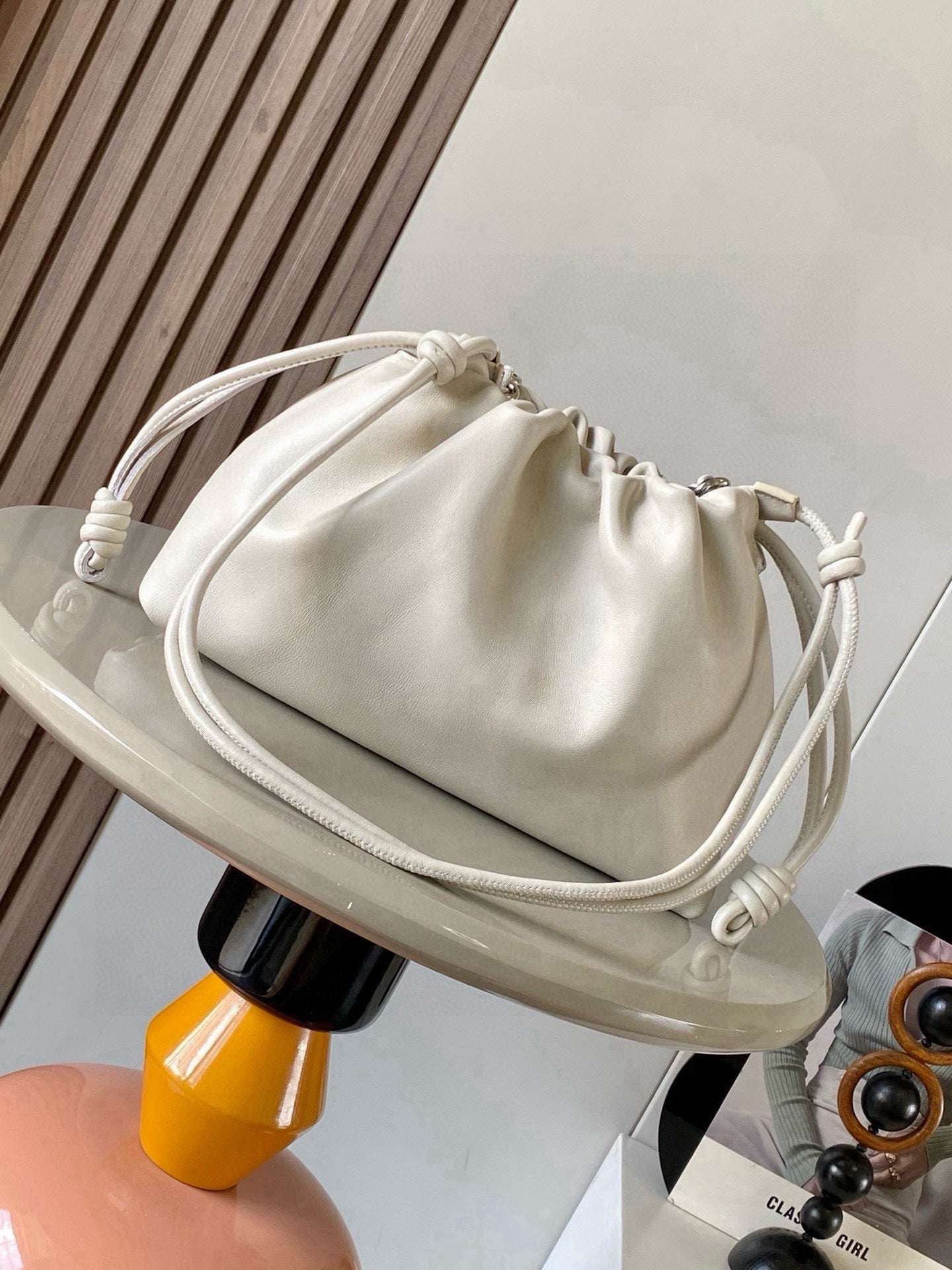 Nappa Leather Flamenco Style Purse - Premium Quality