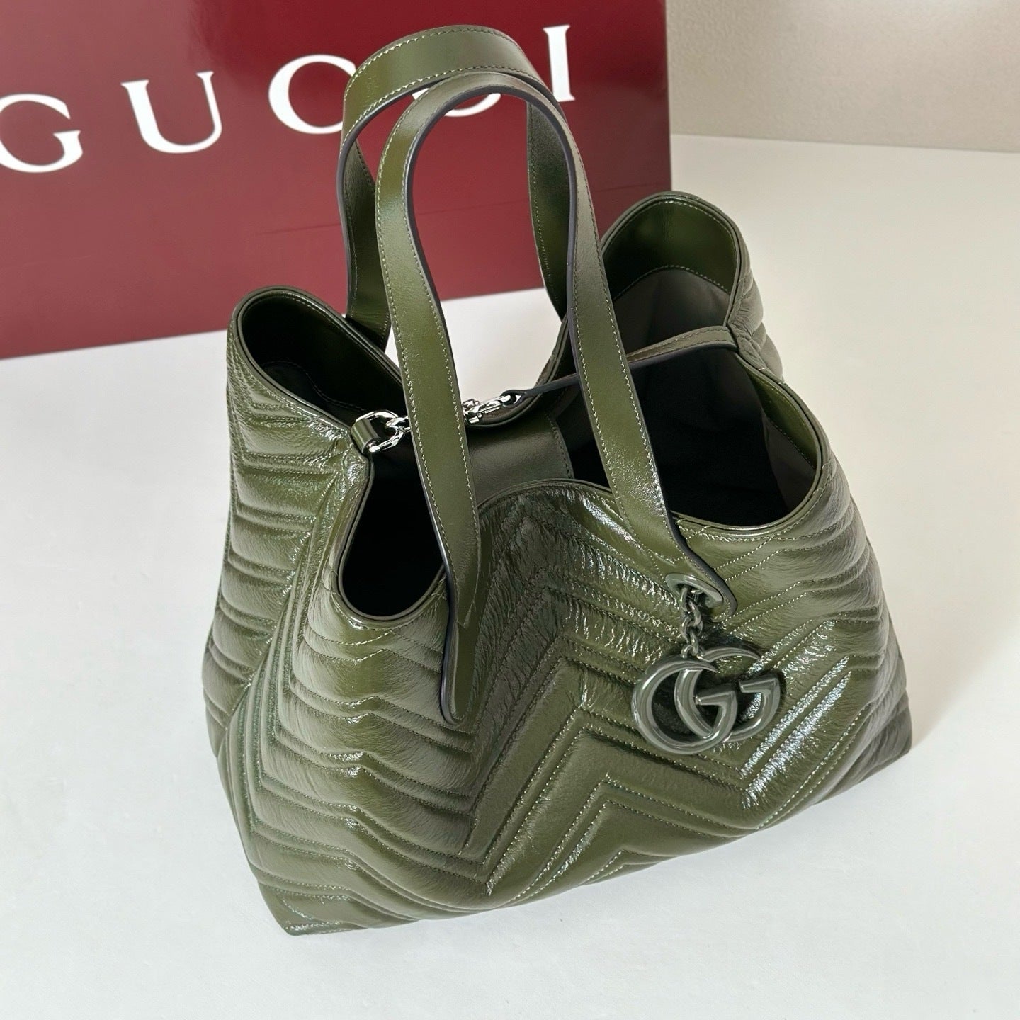 Quilted Leather Tote & Crossbody Bag – (Premium Quality )