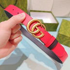 3.0cm Double-Sided Leather Belt
