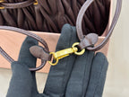Matelassé Drawstring Cloud Pouch
