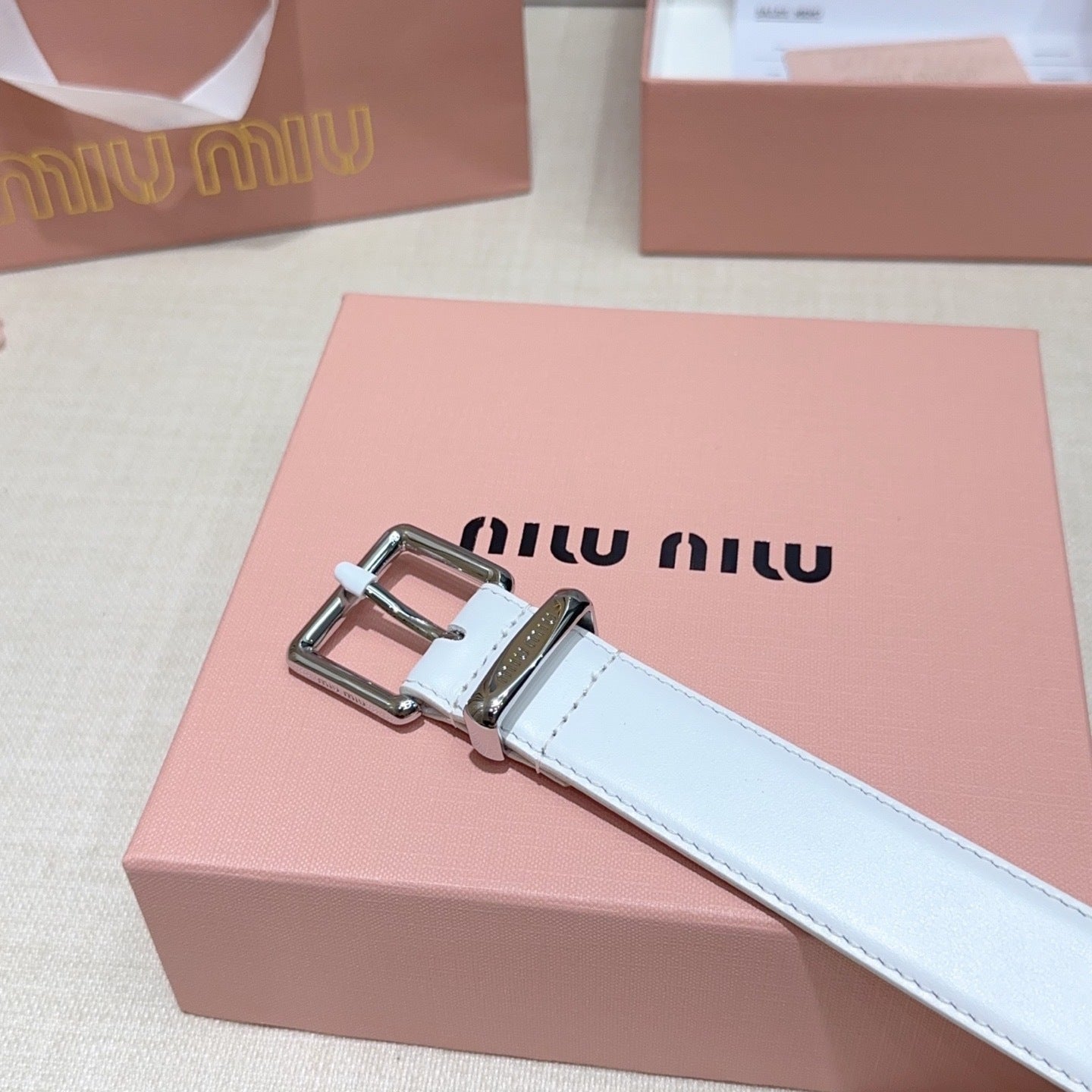 3.0cm Double-Sided Genuine Leather Belt
