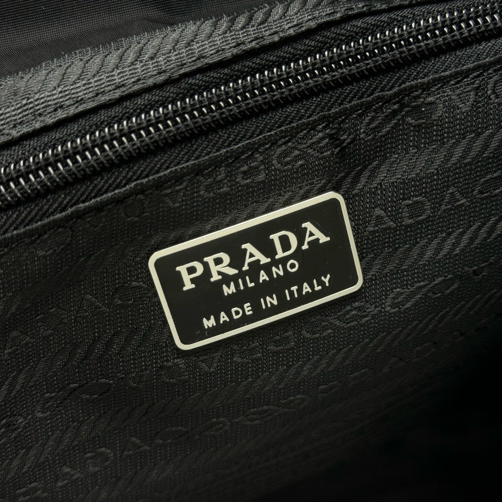 Nylon & Calfskin Backpack