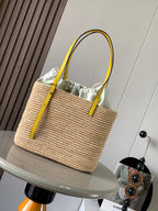 Square Woven Basket Bag –  (Premium Quality)