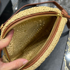 Premium Quality Round Raffia Woven Bag