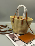 Raffia Handwoven Mini Tote Bag | Moroccan Craft