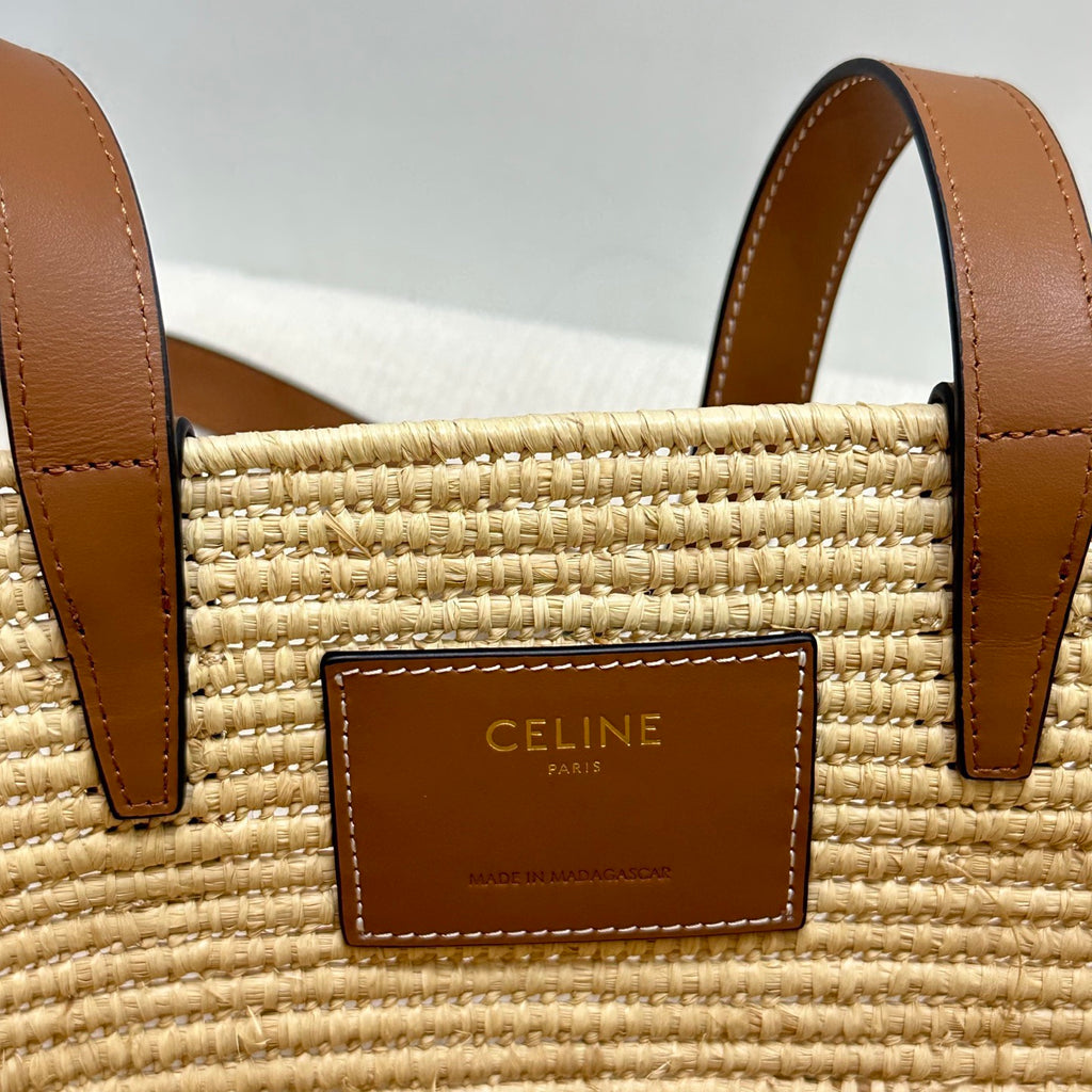 Premium++ Handwoven Basket Bag | Natural Straw & Leather Tote