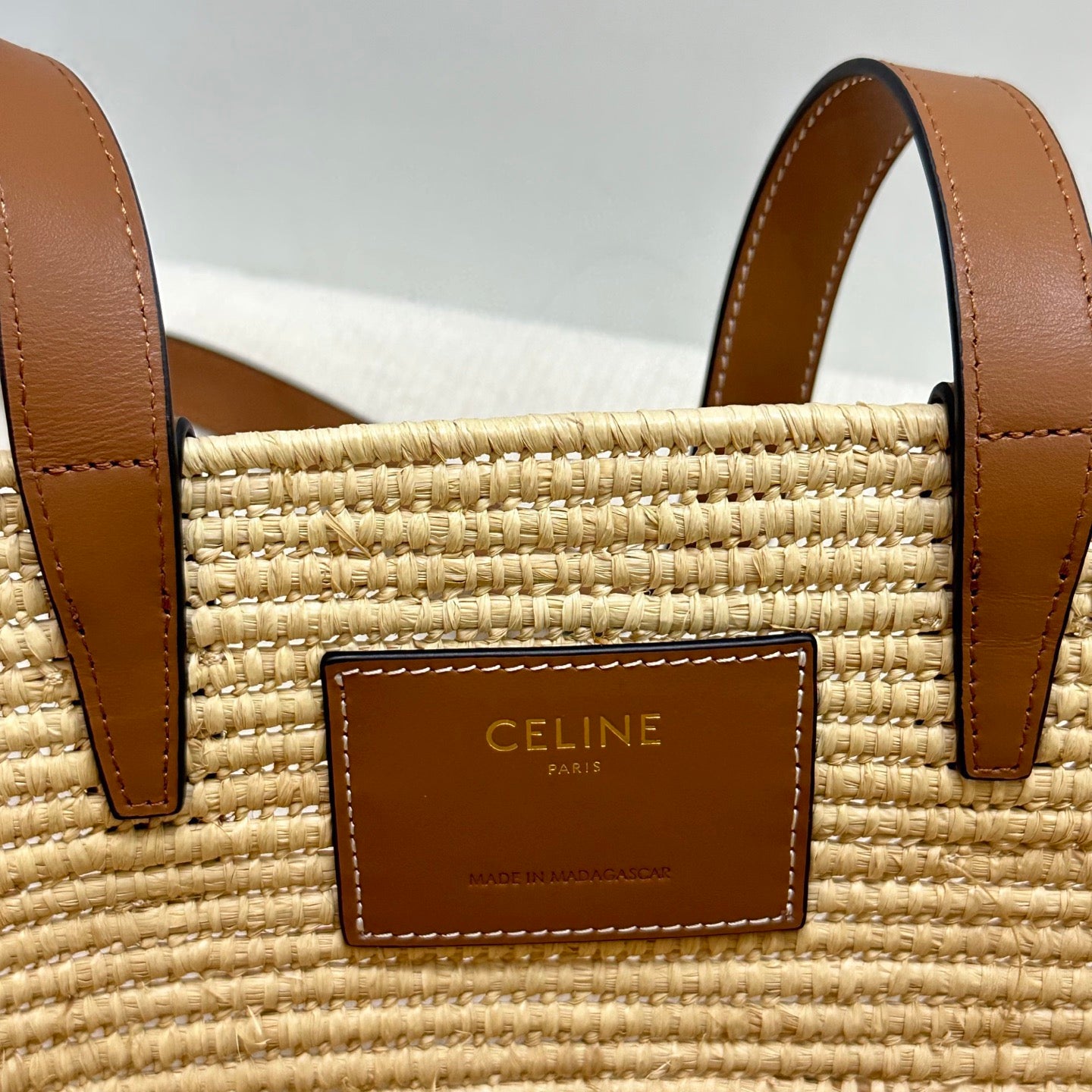 Premium++ Handwoven Basket Bag | Natural Straw & Leather Tote