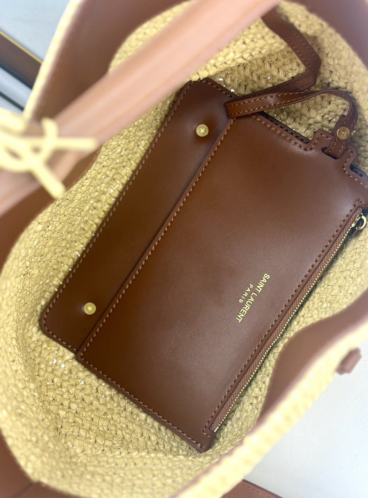 Summer Woven Bucket Bag