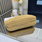Woven Raffia Tote Bag - (Premium Quality)