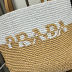 Woven Raffia Tote Bag - (Premium Quality)