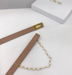 2.0 cm Reversible Calfskin Leather Belt