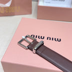 3.0cm Double-Sided Genuine Leather Belt