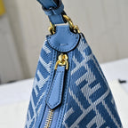 Crescent Shoulder Bag with Strap