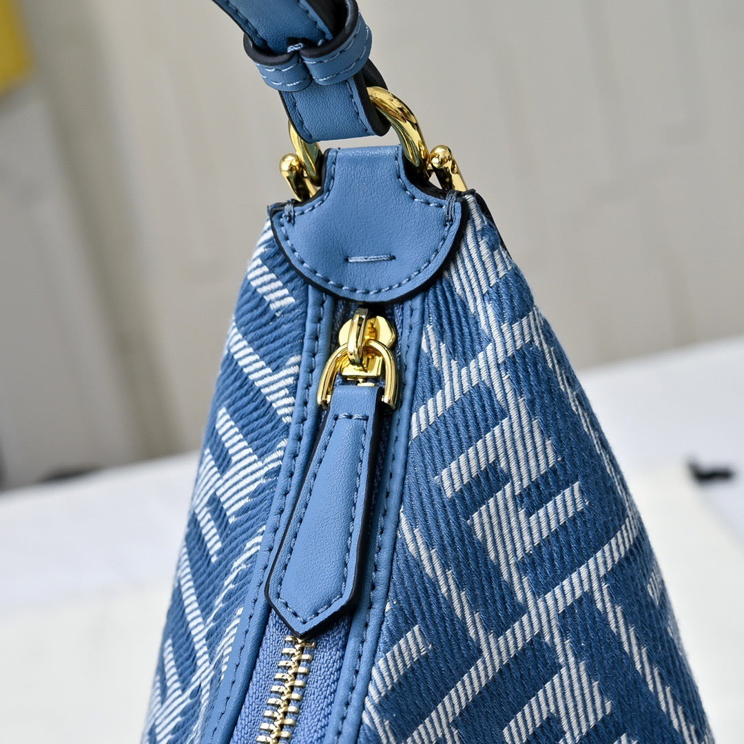 Crescent Shoulder Bag with Strap