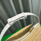 Mini “Leaf Weave” Shoulder Bag