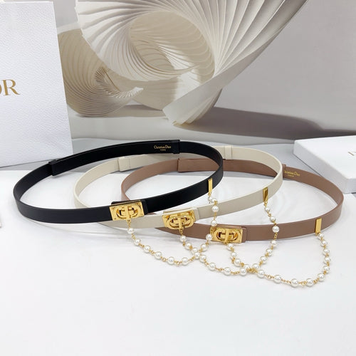 2.0 cm Reversible Calfskin Leather Belt