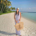Premium Raffia Woven Tote Bag | Large Summer Shopping Bag