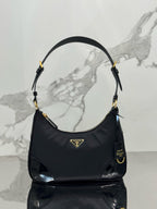 New Arrival | Modern Nylon & Patent Leather Shoulder Bag