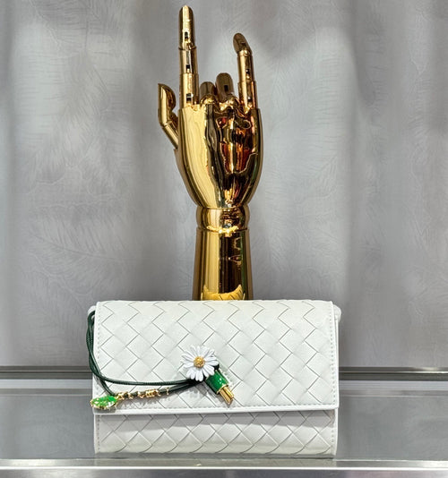 Andiamo Floral Clutch Bag